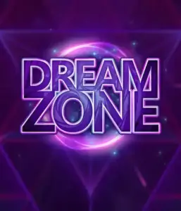 Step into the vibrant universe of Dream Zone slot by ELK Studios, showcasing a dynamic purple and blue cosmic backdrop with the futuristic logo illuminated brightly. This image captures a fantasy atmosphere, ideal for fans of vibrant, abstract graphics, providing a captivating gaming experience.